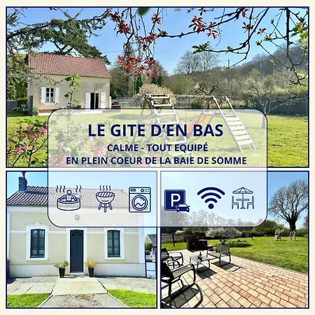 Le D’en Bas-st Valery à 15min-équipement Bébé Casa de Férias *